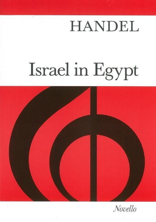 George Frideric Handel - Israel in Egypt - Izrael w Egipcie - nuty na chór SSATBB z fortepianem