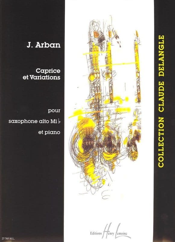 Joseph Arban: Caprice et Variations - nuty na saksofon altowy i fortepian