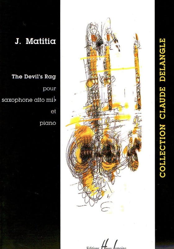 Jean Matitia: The Devil's Rag - nuty na saksofon altowy i fortepian