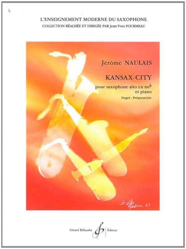 Jerome Naulais: Kansax-City - nuty na saksofon altowy i fortepian