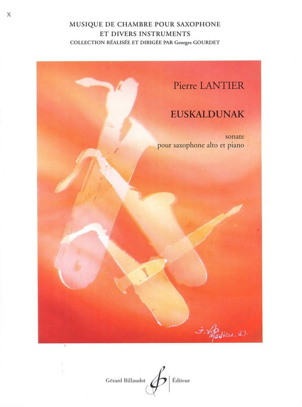 Pierre Lantier: Euskaldunak Sonate - nuty na saksofon altowy i fortepian