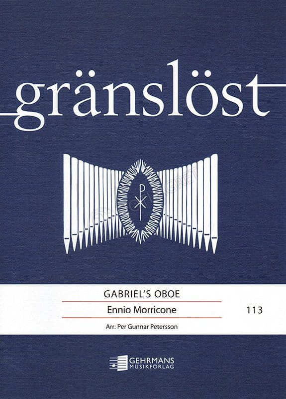 Ennio Morricone: Gabriel's Oboe (The Mission) - Obój Gabriela z filmu Misja - nuty na organy