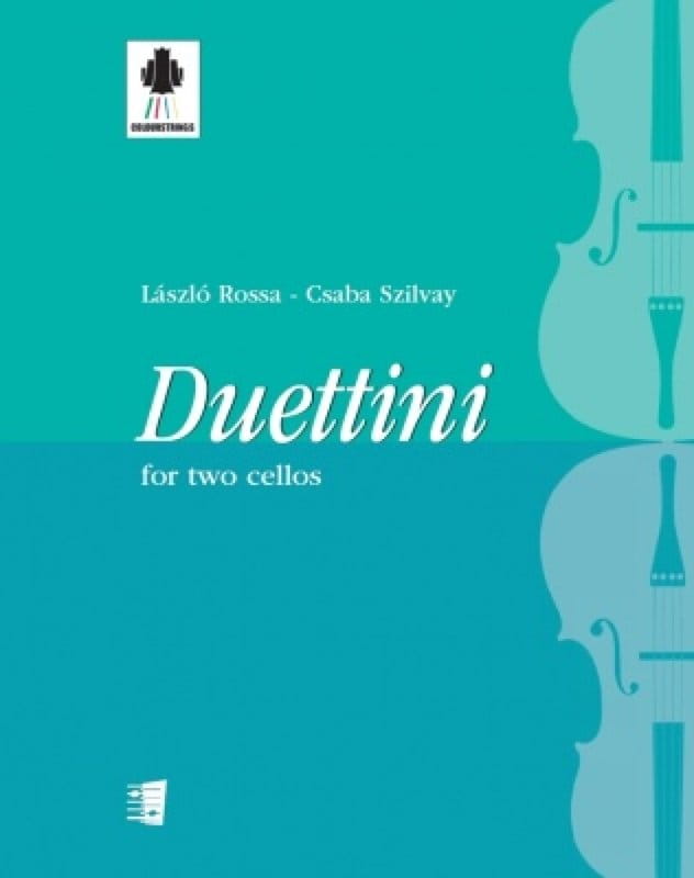 Colourstrings Duettini for Two Cellos - Laszlo Rossa, Csaba Szilvay - nuty na dwie wiolonczele