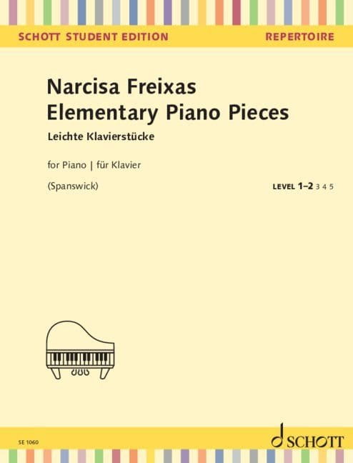 Narcisa Freixas: Elementary Piano Pieces - łatwe utwory fortepianowe - nuty na fortepian
