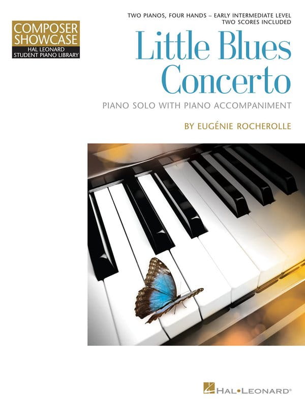 Composer Showcase: Eugenie Rocherolle - Little Blues Concerto - nuty na dwa fortepiany