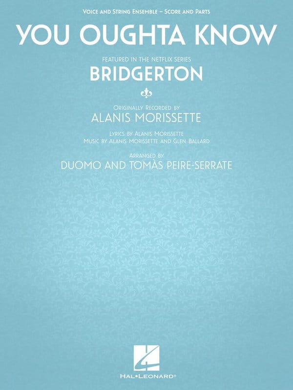 Alanis Morissette: You Oughta Know from Bridgerton Netflix series for String Quartet - Duomo - piosenka z serialu Bridgertonowie - nuty na kwartet smy