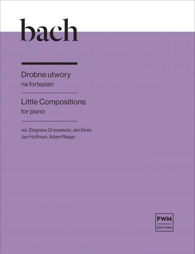 Jan Sebastian Bach: Drobne utwory na fortepian - nuty na fortepian