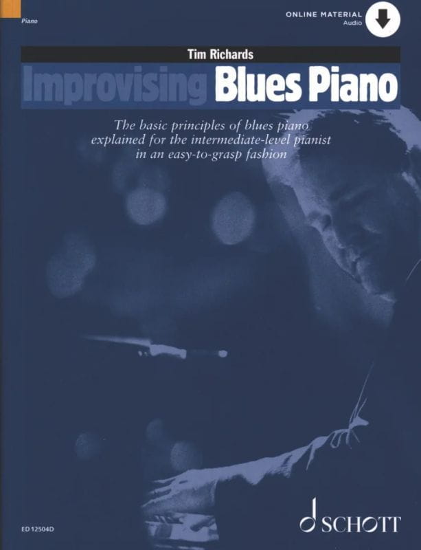 Improvising Blues Piano - Tim Richards - szkoła bluesa na fortepian (+ audio online)