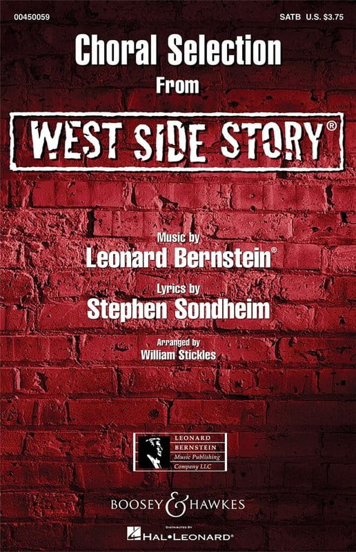 Leonard Bernstein: West Side Story (Choral Selection) - nuty na chór mieszany SATB