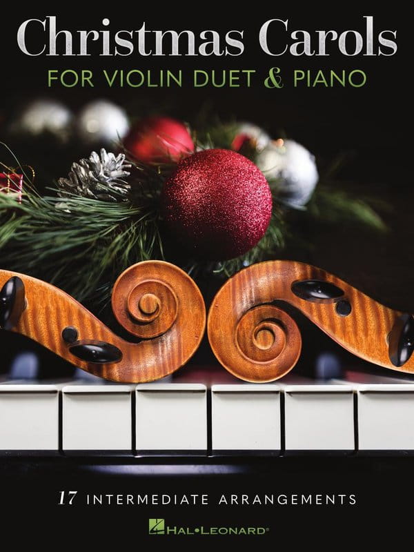 Christmas Carols for Violin Duet and Piano - 17 kolęd i piosenek na Boże Narodzenie - nuty na duet skrzypcowy z fortepianem