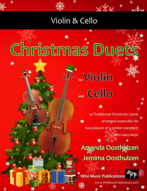 Christmas Duets for Violin and Cello - 22 kolędy i piosenki bożonarodzeniowe - nuty na skrzypce i wiolonczelę