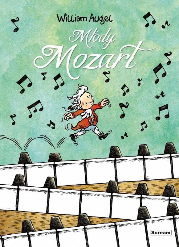 Wiliam Augel: Młody Mozart - komiks dla dzieci