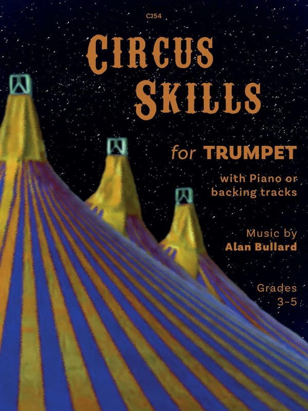 Alan Bullard: Circus Skills for Trumpet and Piano (+ audio online) - nuty na trąbkę i fortepian