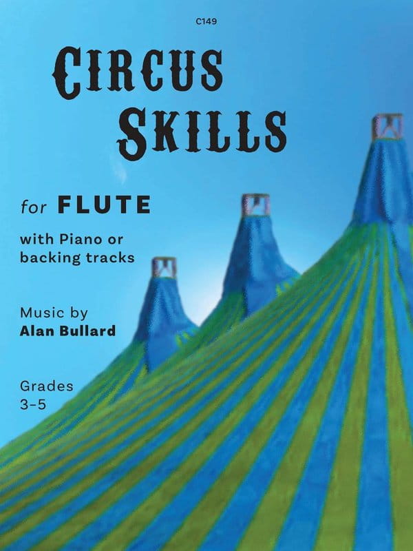Alan Bullard: Circus Skills for Flute and Piano (+ audio online) - nuty na flet poprzeczny i fortepian