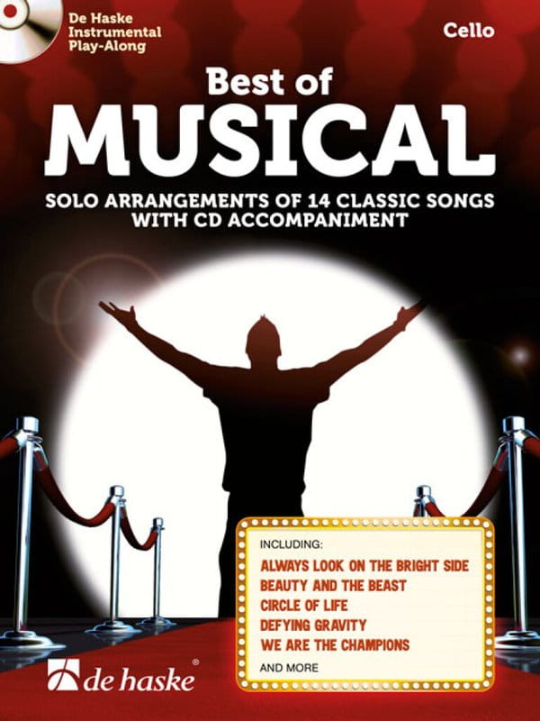 Best of Musical: Cello - Solo Arrangements of 14 Classic Songs with Accompaniment (+ płyta CD) - nuty na wiolonczelę