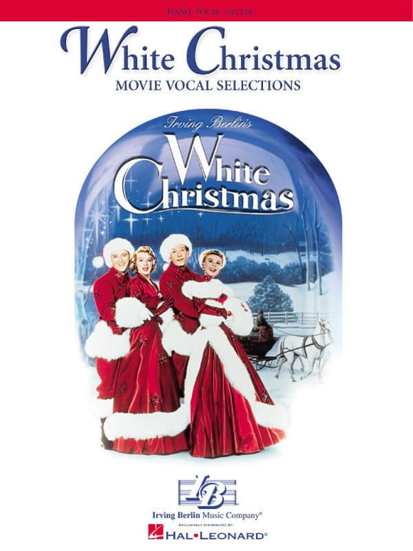 Irving Berlin: White Christmas (PVG) - Movie Vocal Selections - 12 piosenek z filmu z 1954 roku - melodia, nuty na fortepian, akordy i słowa