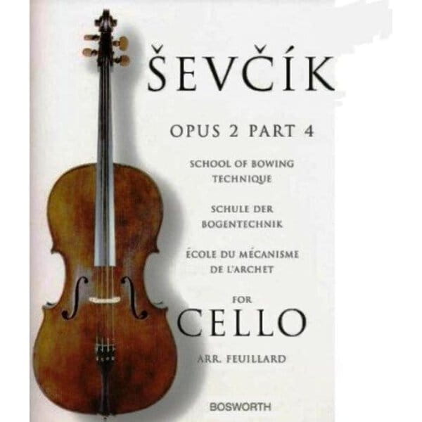 Otakar Sevcik - School of bowing technique op. 2 part 4 - ćwiczenia na prawą rękę na wiolonczelę