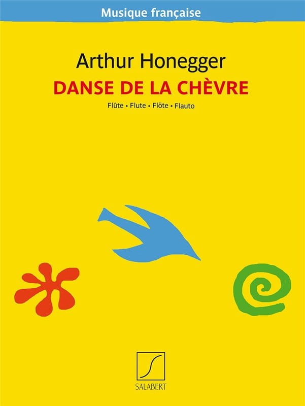 Arthur Honegger: Danse de la Chevre pour flute seul - nuty na flet poprzeczny