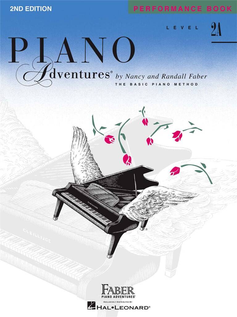 Basic Piano Adventures Level 2A Performance Book - szkoła gry na pianinie - utwory na występy