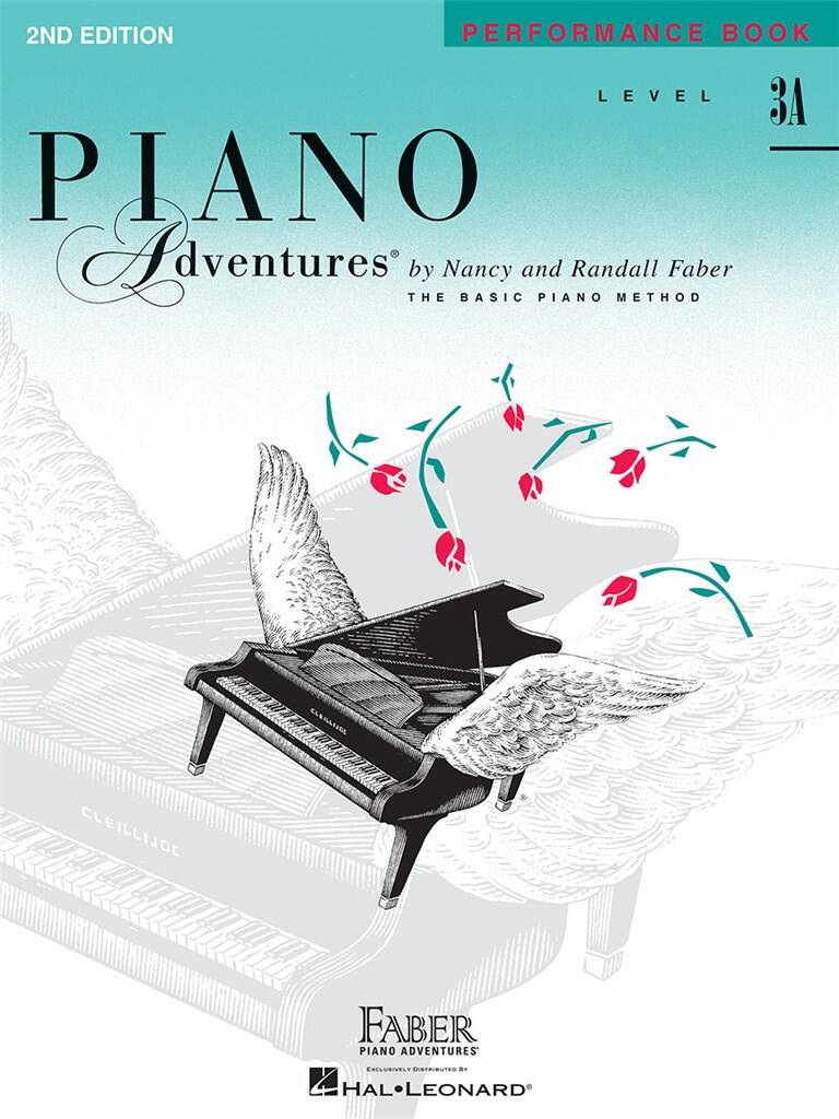 Basic Piano Adventures Level 3A Performance Book - szkoła gry na pianinie - utwory na występy