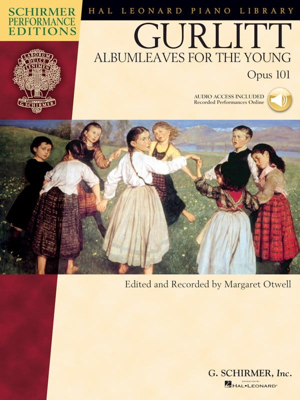 Cornelius Gurlitt: Albumleaves for the Young op. 101 (+ audio online) - nuty na fortepian