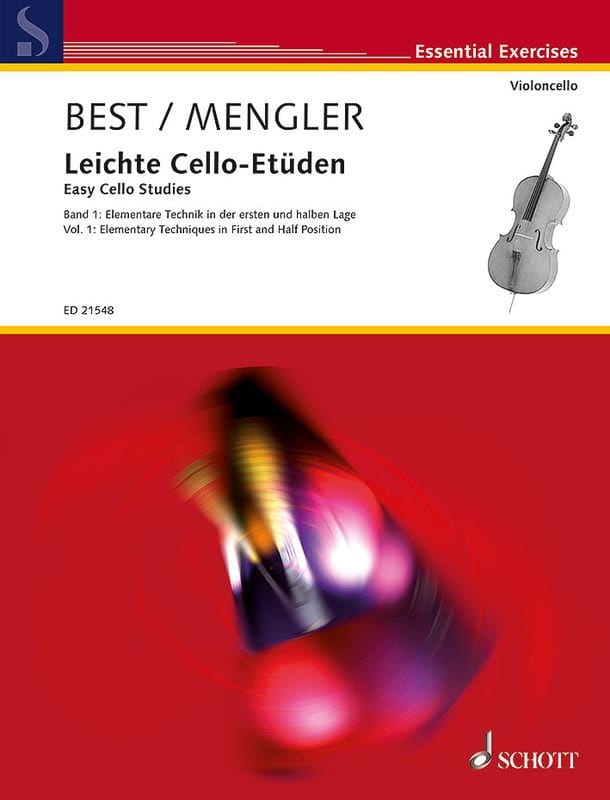 Holger Best, Walter Mengler: Easy Cello Studies 1 - łatwe ćwiczenia na wiolonczelę
