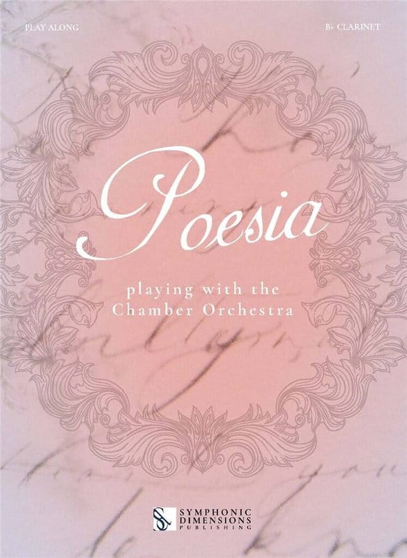 Poesia for Clarinet - Otto M. Schwarz (+ audio online) - Playing with the Chamber orchestra - zagraj z orkiestą kameralną - nuty na klarnet