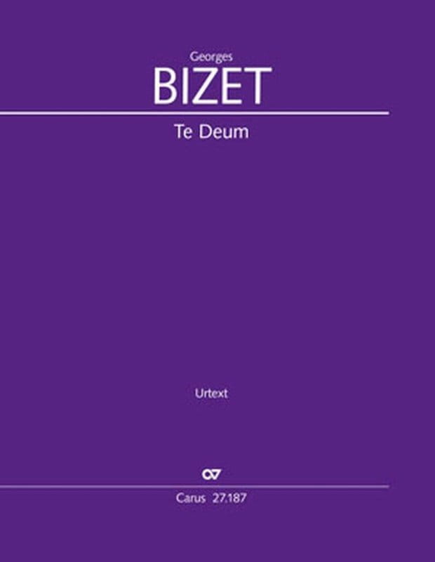 Georges Bizet: Te Deum (Set of Parts) - komplet głosów orkiestrowych