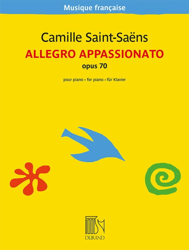 Camille Saint-Saens: Allegro appassionato op. 70 - nuty na fortepian