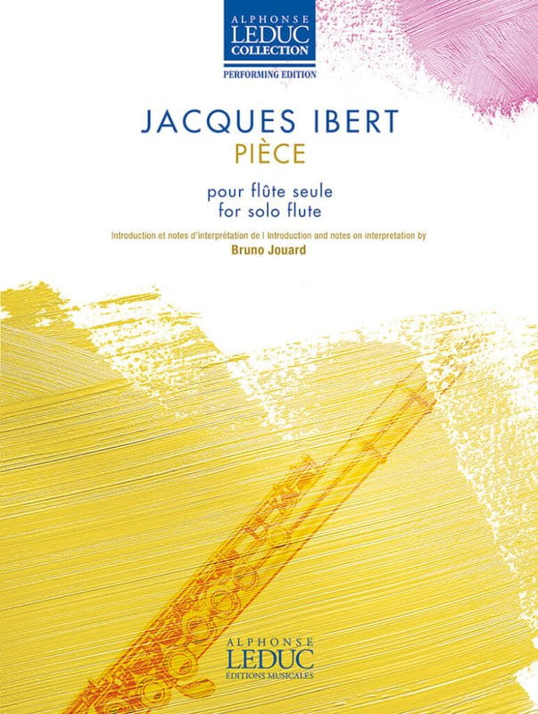 Jacques Ibert: Piece pour flute seule - nuty na flet poprzeczny solo