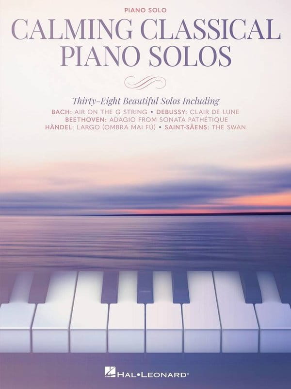 Calming Classical Piano Solos - 38 pięknych klasycznych utworów - nuty na fortepian