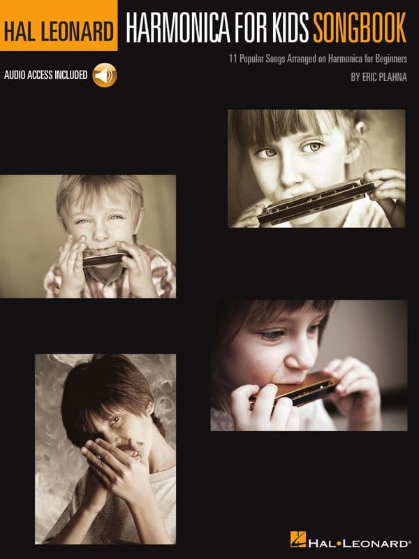 Hal Leonard Harmonica for Kids Songbook - Eric Plahna (+ audio online) - piosenki na harmonijkę ustną dla dzieci