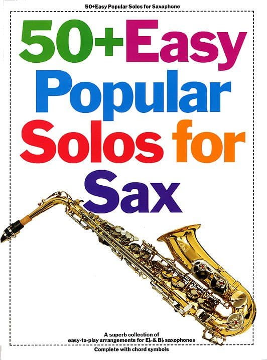 50+ Easy Popular Solos For Sax - nuty na saksofon