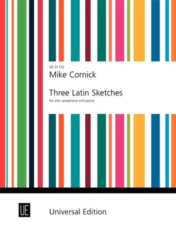 Mike Cornick: Three Latin Sketches - trzy utwory w stylu latino - nuty na saksofon altowy i fortepian