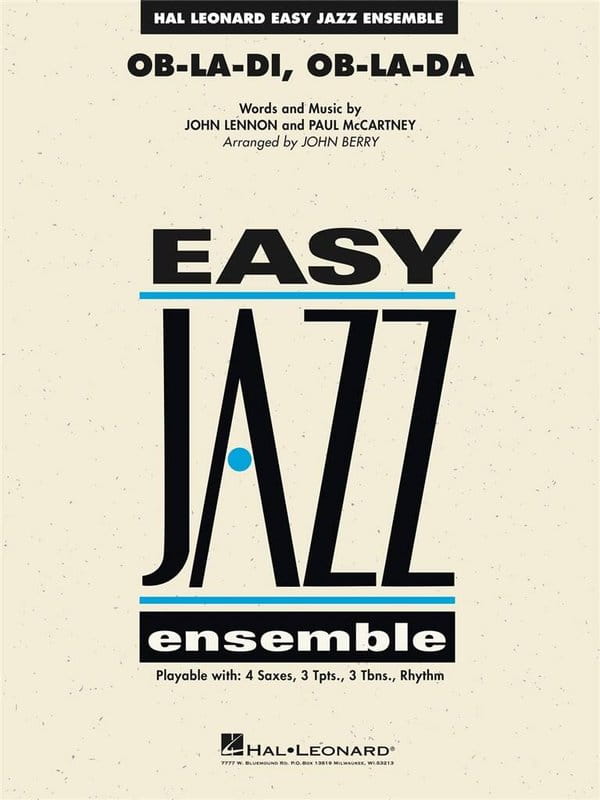 Easy Jazz Ensemble: The Beatles - Ob-La-Di Ob-La-Da - John Berry (Score & Parts) - nuty na big band zespół jazzowy
