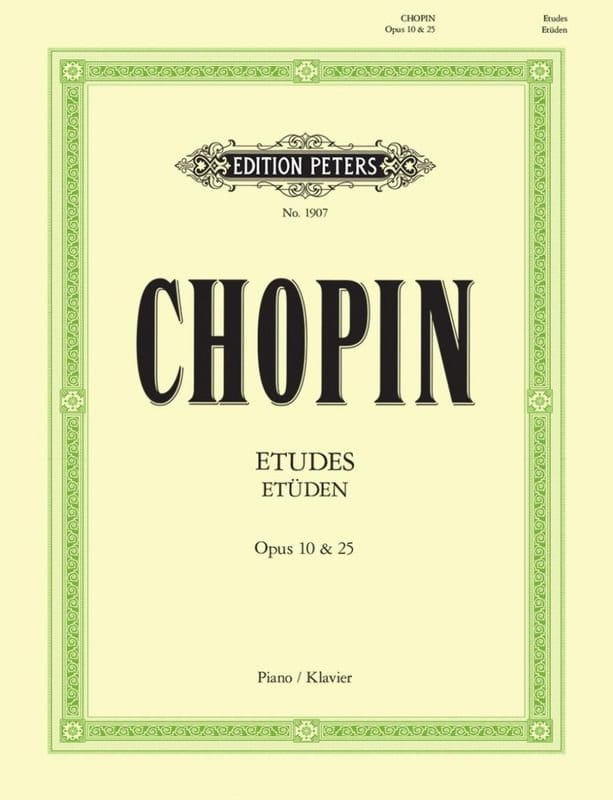 Fryderyk Chopin: Etuden - Etiudy - nuty na fortepian