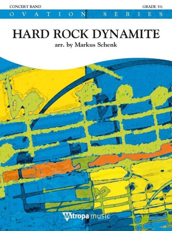 Hard Rock Dynamite for Concert Band (Score & Parts) - Markus Schenk - nuty na orkiestrę dętą