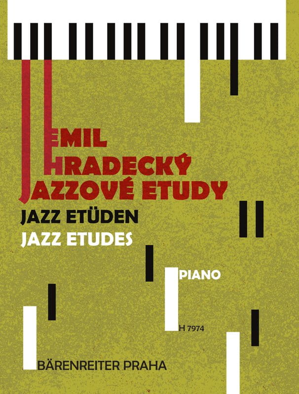 Emil Hradecky: Jazz Etudes for Young Pianists - jazzowe etiudy dla młodych pianistów - nuty na fortepian