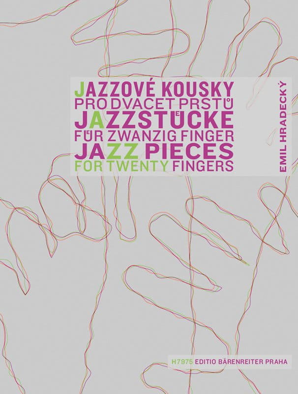 Emil Hradecky: Jazz Pieces for Twenty Fingers - 8 jazzowych kompozycji - nuty na fortepian na cztery ręce