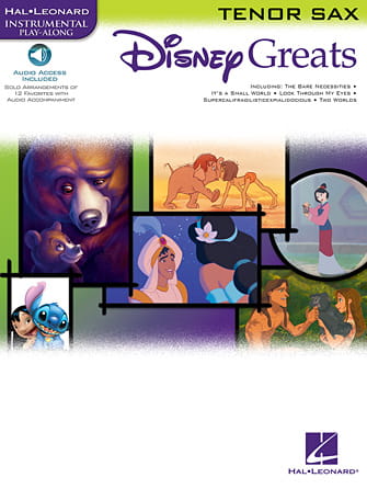 Disney Greats: Tenor Sax (+ audio online) - nuty na saksofon tenorowy