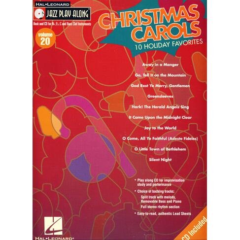 Christmas Carols Jazz Play Along Vol 20 - nuty na instrument B, C i Es (+ płyta CD)