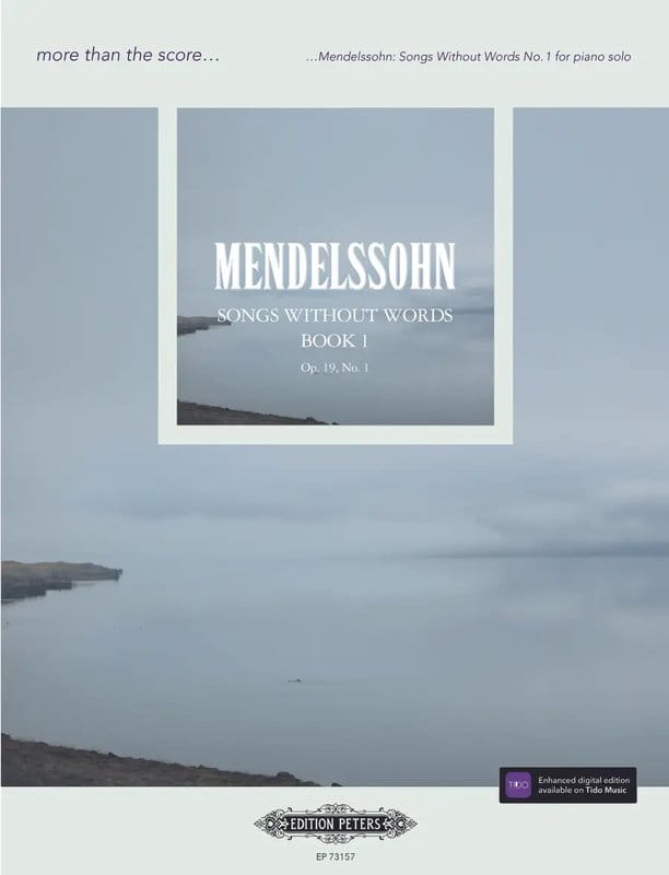 Felix Mendelssohn Bartholdy: Songs Without Words op. 19b No. 1 - Lieder ohne Worte - Pieśń bez słów op. 19b nr 1 - nuty na fortepian