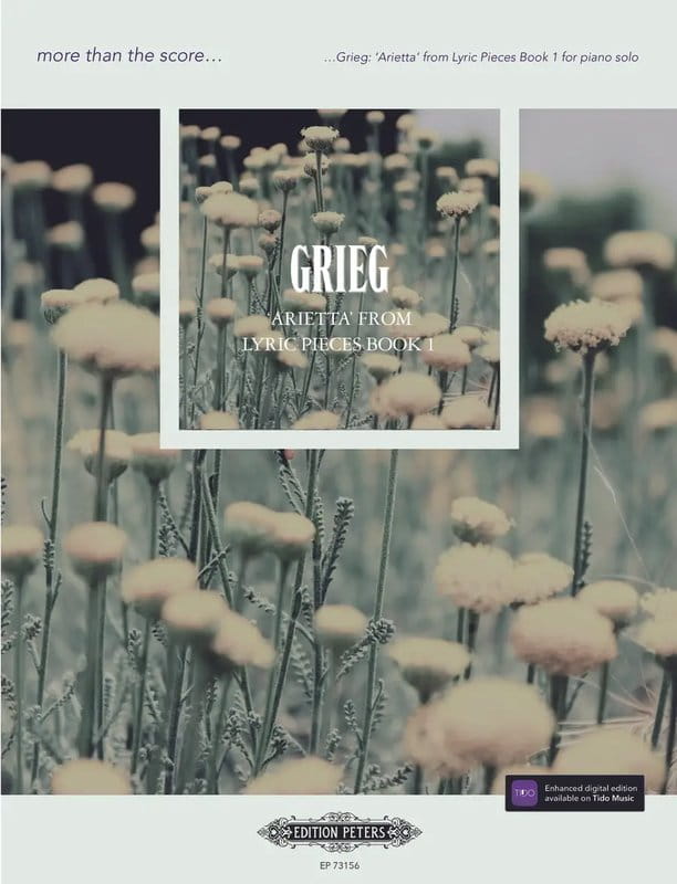 Edvard Grieg: Arietta from Lyric Pieces Book 1 - Utwory liryczne tom 1 op. 12 nr 1 - nuty na fortepian