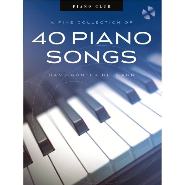 Piano Club: A Fine Selection Of 40 Piano Songs (+ płyta CD) - Hans-Gunter Heumann - nuty na fortepian