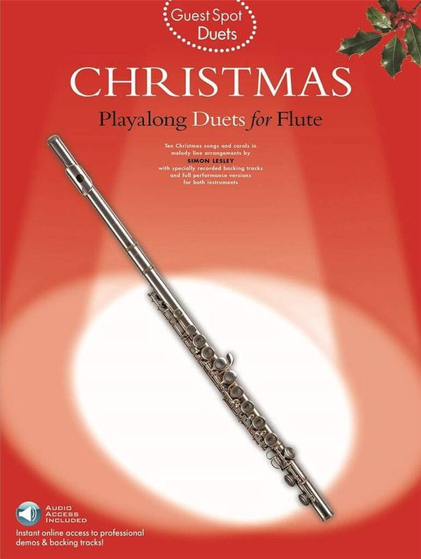 Guest Spot: Christmas Playalong Duets For Flute (+ audio online) - kolędy i piosenki świąteczne na duet fletowy