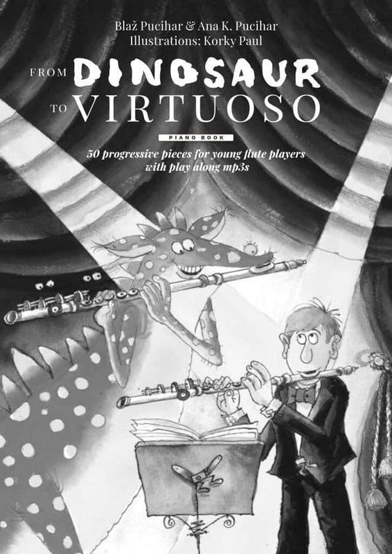 Blaz Pucihar: From Dinosaur to Virtuoso - Piano Book - akompaniament fortepianowy