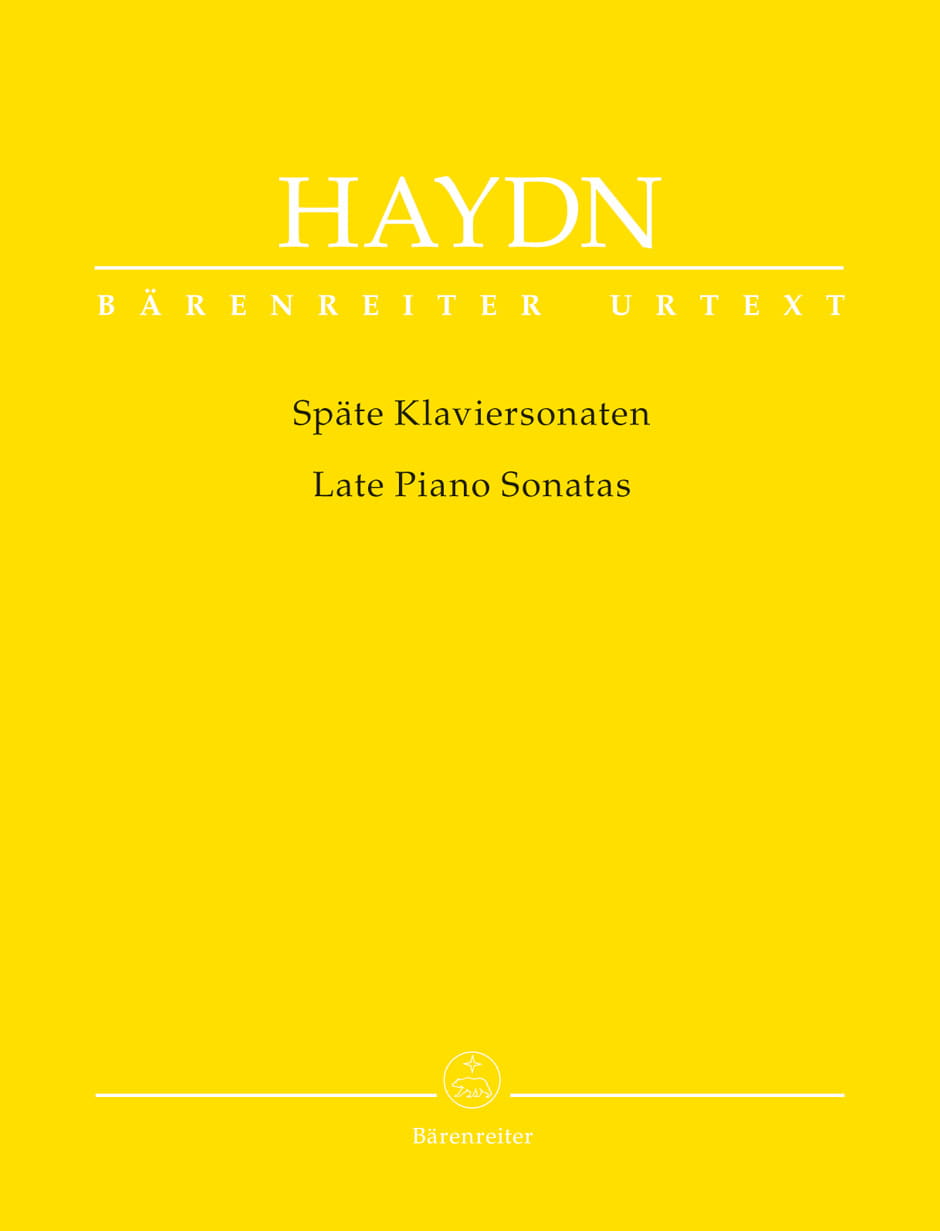 Joseph Haydn: Late Piano Sonatas - późne sonaty fortepianowe - nuty na fortepian