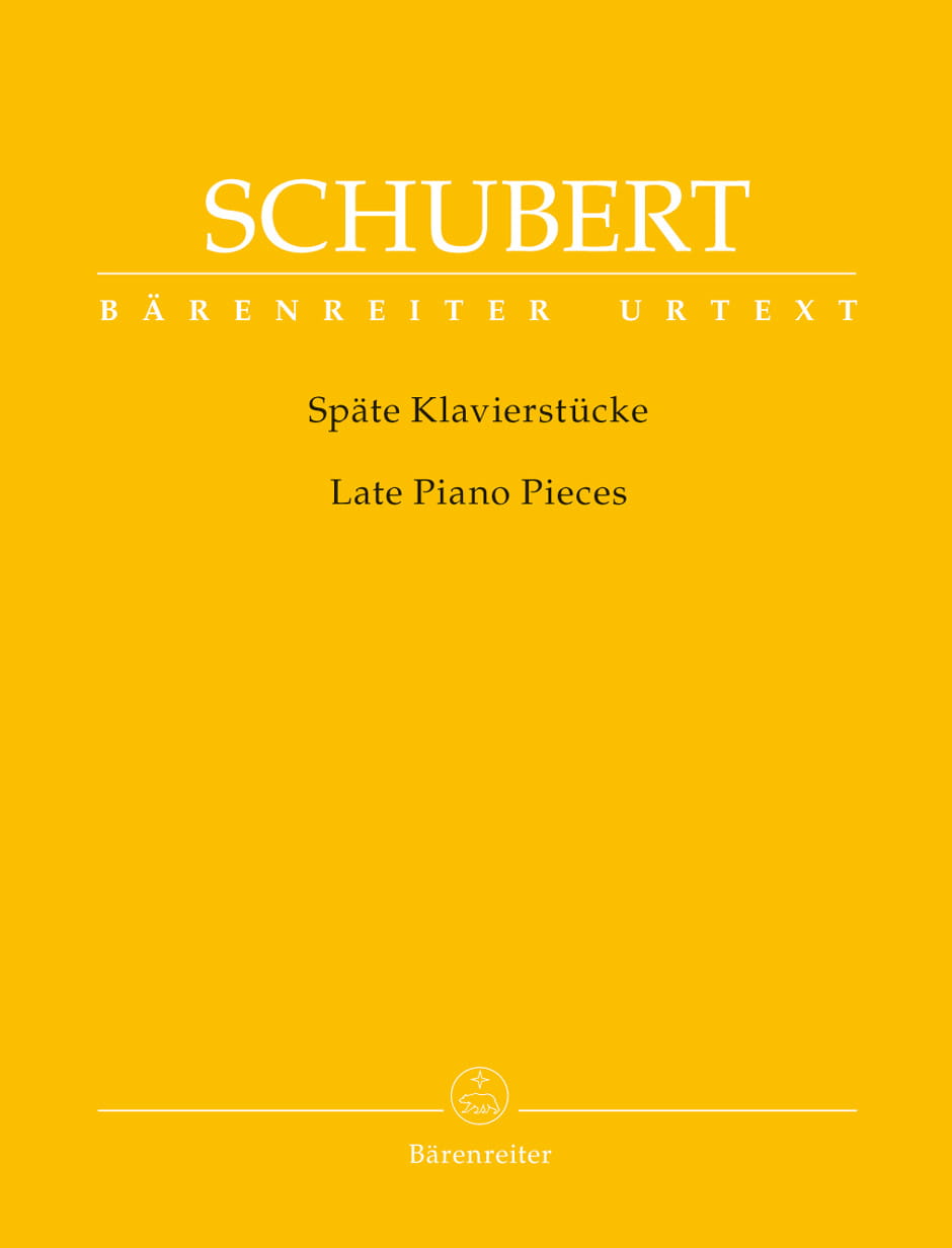 Franz Schubert: Late Piano Pieces - późne utwory fortepianowe - nuty na fortepian