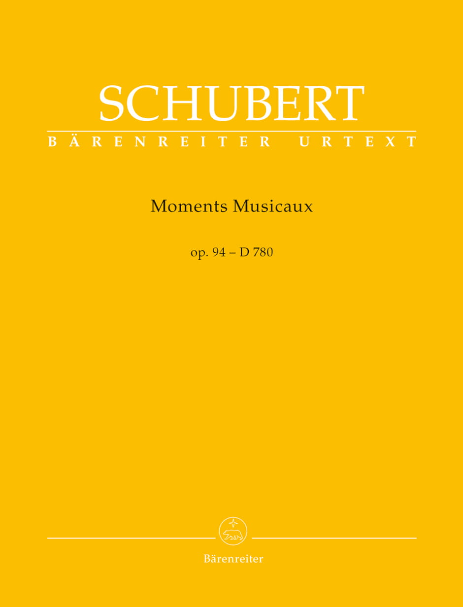 Franz Schubert: Moments Musicaux op. 94 D 780 - momenty muzyczne - nuty na fortepian