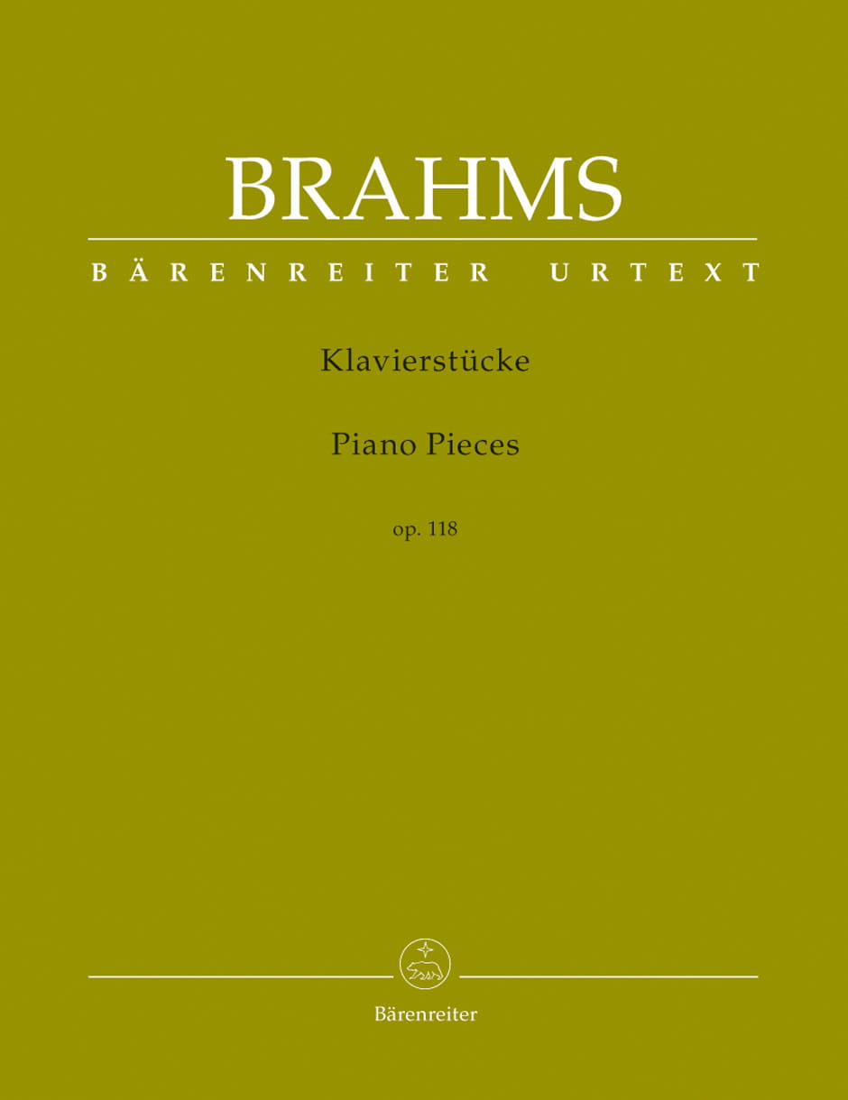 Johannes Brahms: Piano Pieces op. 118 - 6 utworów fortepianowych - nuty na fortepian
